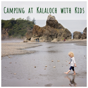 camping at kalaloch with kids